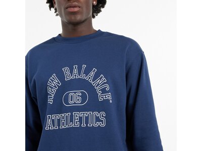 NEW BALANCE Herren Kapuzensweat Graphic Crew 1 Blau