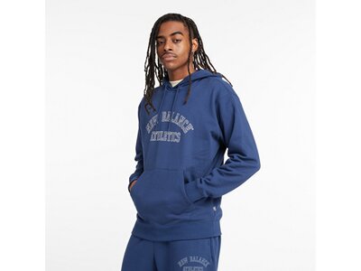 NEW BALANCE Herren T-Shirt Graphic Hoodie Blau