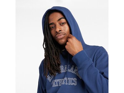 NEW BALANCE Herren T-Shirt Graphic Hoodie Blau