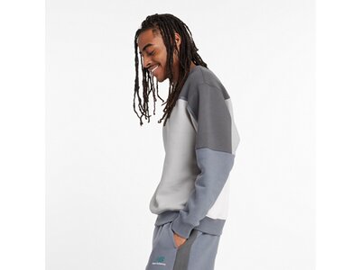 NEW BALANCE Herren Kapuzensweat Classics Fleece Crew Grau
