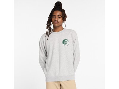 NEW BALANCE Herren Kapuzensweat New Balance French Terry Relaxed Globe Crew Grau