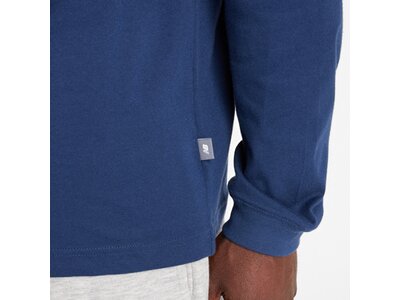 NEW BALANCE Herren Kapuzensweat New Balance Relaxed Court Long Sleeve Blau