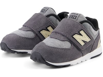 NEW BALANCE Kinder Freizeitschuhe 574 NEW-B Hook & Loop Grau