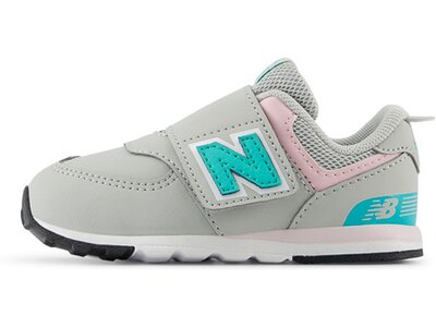 NEW BALANCE Kinder Freizeitschuhe 574 New-B Hook & Loop Silber