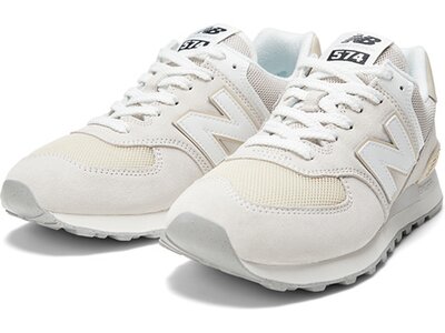 NEW BALANCE Herren Freizeitschuhe 574 Silber