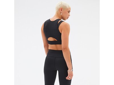 NEW BALANCE Damen Weste Shape Shield Crop Bra Schwarz