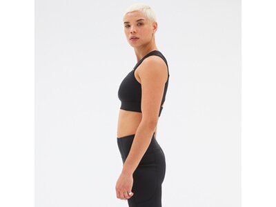 NEW BALANCE Damen Weste Shape Shield Crop Bra Schwarz