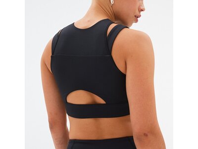 NEW BALANCE Damen Weste Shape Shield Crop Bra Schwarz