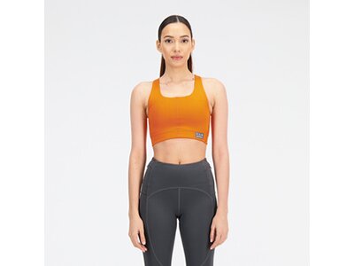 NEW BALANCE Damen BH Impact Run AT Bra Top Weiß