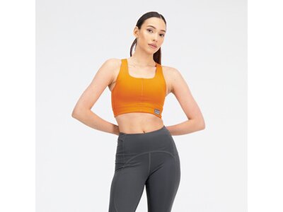 NEW BALANCE Damen BH Impact Run AT Bra Top Weiß