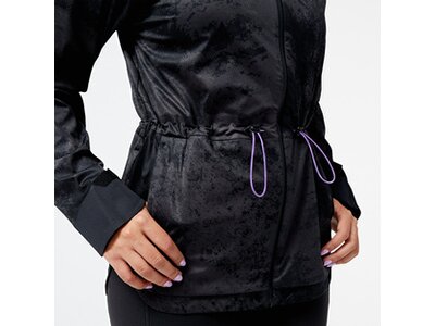 NEW BALANCE Damen Schlupfjacke Impact Run AT Waterproof Jacket Schwarz