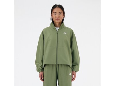 NEW BALANCE Damen Jacke Womens Lifestyle Jacket Grün