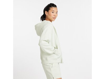 NEW BALANCE Damen Jacke Sport Essentials French Terry Full Zip Grün