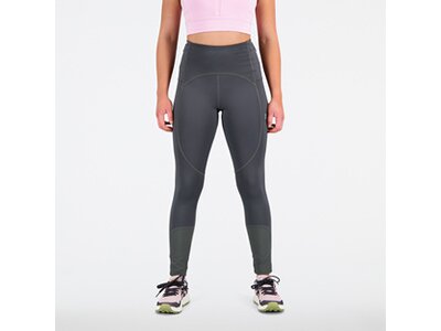 NEW BALANCE Damen Tights Impact Run AT High Rise Tight Schwarz