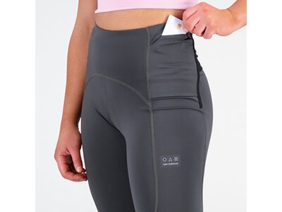 NEW BALANCE Damen Tights Impact Run AT High Rise Tight Schwarz