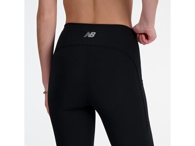 NEW BALANCE Damen Tights Womens Running Tight Schwarz