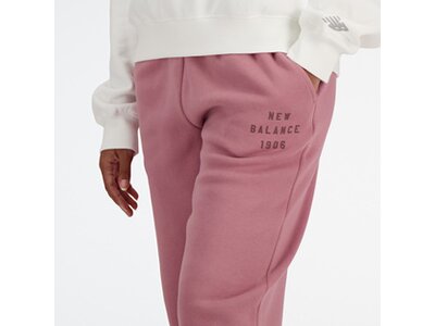 NEW BALANCE Damen Hose Womens Lifestyle Pant Lila