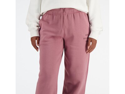 NEW BALANCE Damen Hose Womens Lifestyle Pant Lila
