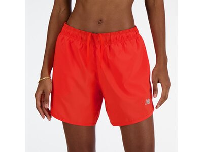 NEW BALANCE Damen Shorts Womens Running Short Rot