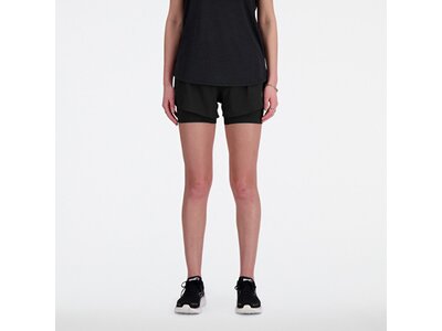 NEW BALANCE Damen Shorts Womens Running Short Schwarz