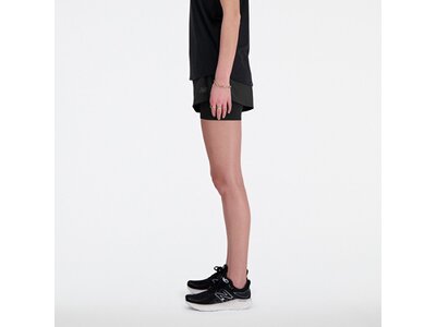 NEW BALANCE Damen Shorts Womens Running Short Schwarz