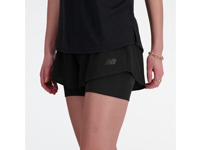 NEW BALANCE Damen Shorts Womens Running Short Schwarz