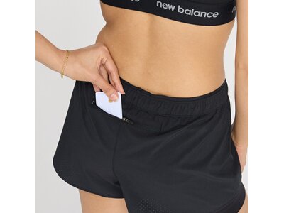 NEW BALANCE Damen Shorts Womens Running Short Schwarz