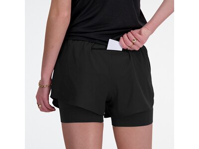 NEW BALANCE Damen Shorts Womens Running Short Schwarz