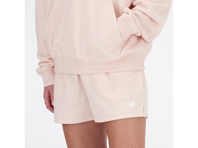 NEW BALANCE Damen Hose Sport Essentials French Terry Short Pink