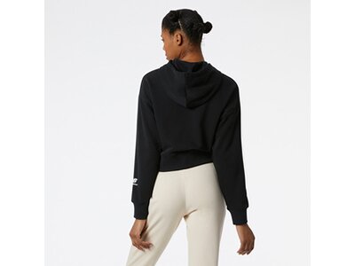 NEW BALANCE Damen Kapuzensweat NB Essentials Celebrate Fleece Hood Schwarz