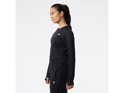 NEW BALANCE Damen T-Shirt Accelerate Long Sleeve Top Weiß