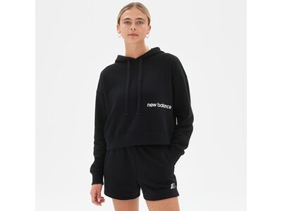 NEW BALANCE Damen Kapuzensweat NB Essentials Hoodie Weiß