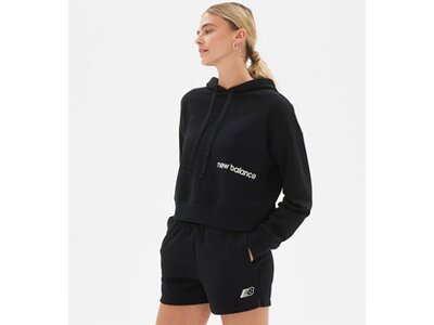 NEW BALANCE Damen Kapuzensweat NB Essentials Hoodie Weiß