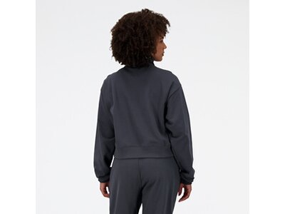 NEW BALANCE Damen Kapuzensweat Athletics Remastered French Terry 1/4 Zip Weiß