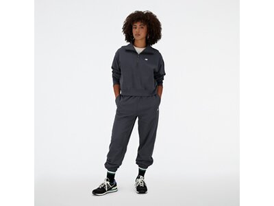 NEW BALANCE Damen Kapuzensweat Athletics Remastered French Terry 1/4 Zip Weiß