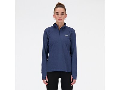 NEW BALANCE Damen Shirt Womens Training L/S Top Blau