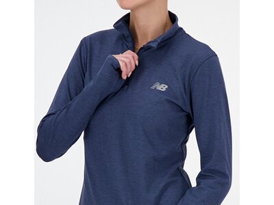 NEW BALANCE Damen Shirt Womens Training L/S Top Blau
