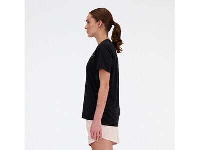 NEW BALANCE Damen T-Shirt Womens Running S/S Top Schwarz