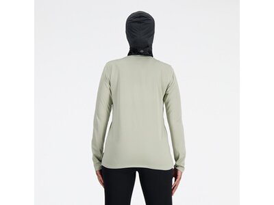 NEW BALANCE Damen T-Shirt Womens Running L/S Top Grün