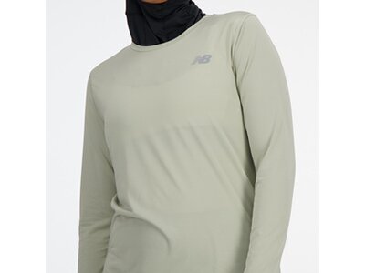 NEW BALANCE Damen T-Shirt Womens Running L/S Top Grün