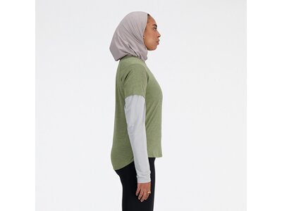 NEW BALANCE Damen T-Shirt Womens Running S/S Top Grün
