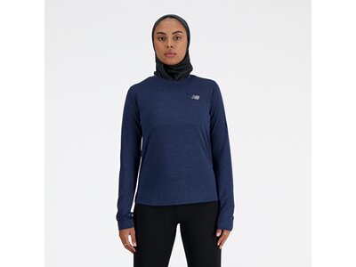 NEW BALANCE Damen T-Shirt Womens Running L/S Top Blau