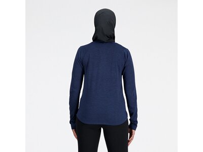 NEW BALANCE Damen T-Shirt Womens Running L/S Top Blau