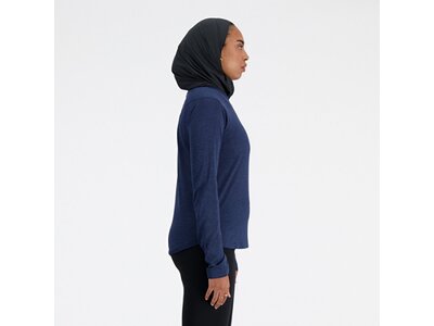 NEW BALANCE Damen T-Shirt Womens Running L/S Top Blau
