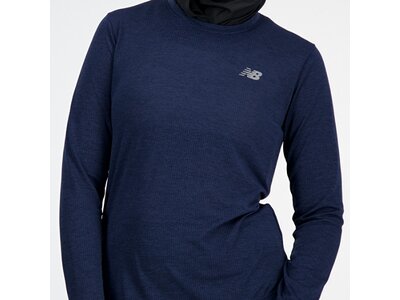 NEW BALANCE Damen T-Shirt Womens Running L/S Top Blau