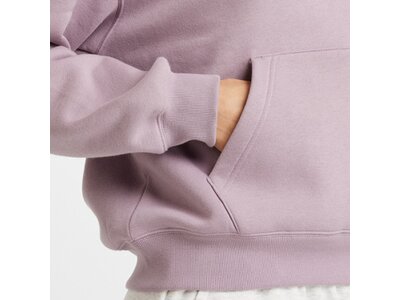 NEW BALANCE Damen Kapuzensweat Sport Essentials Fleece Logo Hoodie Lila