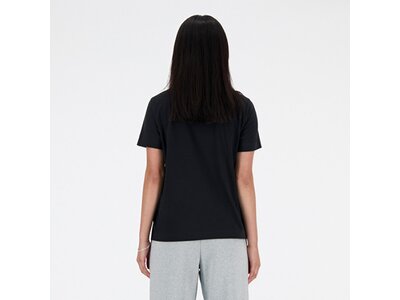 NEW BALANCE Damen Shirt Sport Essentials Jersey T-Shirt Schwarz