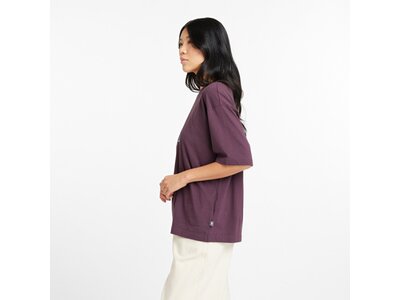 NEW BALANCE Damen Shirt New Balance Oversized Flower T-Shirt Braun