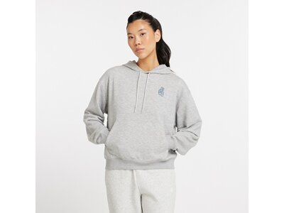 NEW BALANCE Damen Kapuzensweat New Balance French Terry Oversized Peace Hoodie Grau
