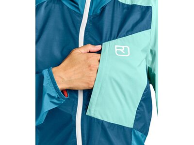 ORTOVOX Damen Funktionsjacke WINDBREAKER JACKET W Blau